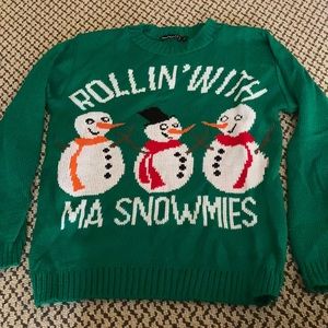 Ugly Christmas Sweater. Petite M/L